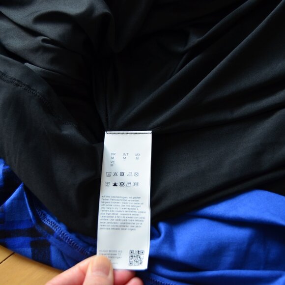 BOSS Ettay Printed Wrap Dress Size M NWT - Picture 10 of 15